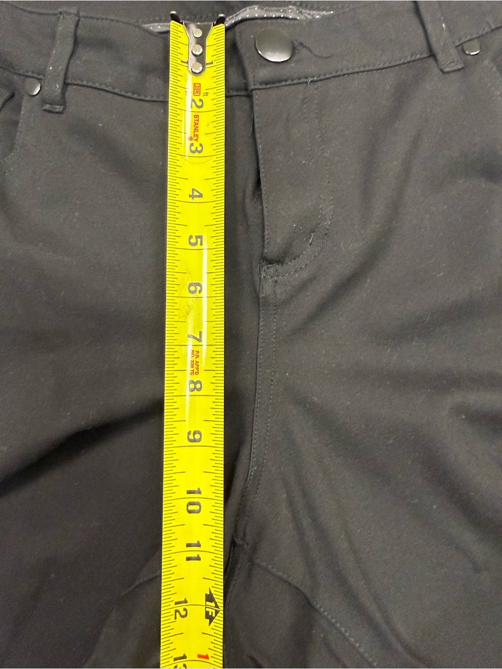 torrid Black Ankle Ponte Pull-On Pants - Picture 4 of 8